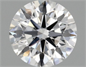 Del inventario de diamantes de laboratorio, 1.53 quilates, Redondo , Color E, claridad VS1 y certificado IGI