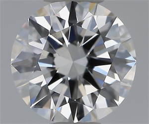 Foto Diamante Natural 0.60 quilates, Redondo , Color F, claridad IF y certificado GIA de