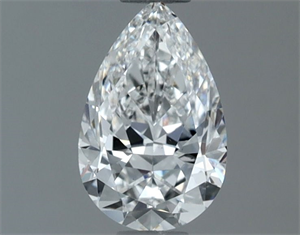 Picture of Natural Diamond 0.70 Carats, Pear with  Cut, E Color, VS2 Clarity and Certified by GIA