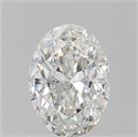 Diamante Natural 1.02 quilates, Ovalado , Color H, claridad SI2 y certificado GIA
