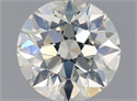 Natural Diamond 0.80 Carats, Round with Excellent Cut, K Color, SI2 Clarity and Certified by GIA