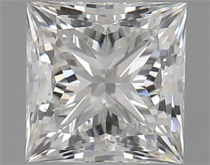 Foto Diamante Natural 0.90 quilates, Princesa , Color G, claridad VS2 y certificado GIA de