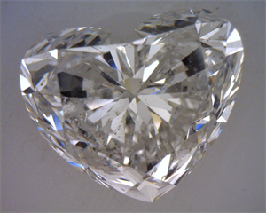 Picture of Natural Diamond 3.00 Carats, Heart with  Cut, H Color, SI2 Clarity and Certified by GIA