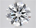 Lab Grown Diamond 2.53 Carats, Round with Excellent Cut, G Color, VVS2 Clarity and Certified by IGI