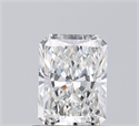 Natural Diamond 0.72 Carats, Radiant with  Cut, H Color, VS2 Clarity and Certified by GIA