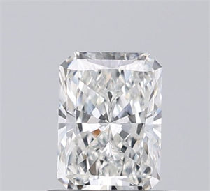 Picture of Natural Diamond 0.72 Carats, Radiant with  Cut, H Color, VS2 Clarity and Certified by GIA