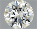 Diamante Natural 0.50 quilates, Redondo , Color I, claridad VS1 y certificado GIA