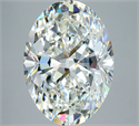 Diamante Natural 3.01 quilates, Ovalado , Color I, claridad VS1 y certificado GIA