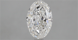 Picture of Natural Diamond 1.51 Carats, Oval with  Cut, E Color, SI2 Clarity and Certified by GIA