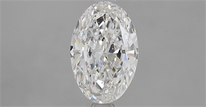 Picture of Natural Diamond 1.51 Carats, Oval with  Cut, E Color, SI2 Clarity and Certified by GIA