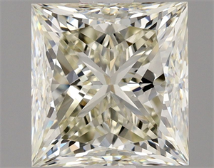 Picture of Natural Diamond 1.40 Carats, Princess with  Cut, L Color, VS1 Clarity and Certified by GIA