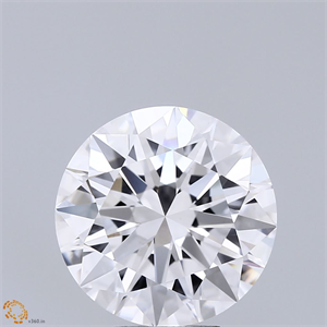 Picture of Lab Grown Diamond 5.55 Carats, Round with Excellent Cut, D Color, VS1 Clarity and Certified by IGI