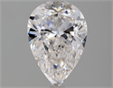 Diamante Natural 2.01 quilates, De pera , Color F, claridad IF y certificado GIA