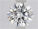 Lab Grown Diamond 1.09 Carats, Round with Ideal Cut, G Color, VVS1 Clarity and Certified by IGI