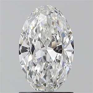 Picture of Natural Diamond 1.20 Carats, Oval with  Cut, E Color, SI2 Clarity and Certified by GIA