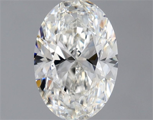 Picture of Natural Diamond 0.70 Carats, Oval with  Cut, G Color, VVS1 Clarity and Certified by GIA
