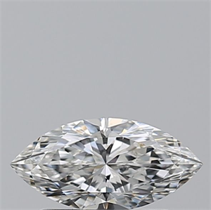 Picture of Natural Diamond 0.50 Carats, Marquise with  Cut, F Color, SI1 Clarity and Certified by GIA