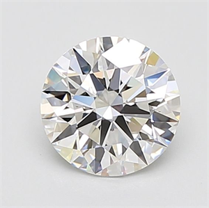 Picture of Lab Grown Diamond 2.04 Carats, Round with Ideal Cut, E Color, IF Clarity and Certified by IGI