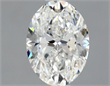 Natural Diamond 0.70 Carats, Oval with  Cut, E Color, VS2 Clarity and Certified by GIA
