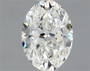Picture of Natural Diamond 0.70 Carats, Oval with  Cut, E Color, VS2 Clarity and Certified by GIA