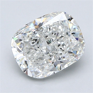 Foto Diamante Natural 2.01 quilates, Del cojín , Color H, claridad VS1 y certificado GIA de