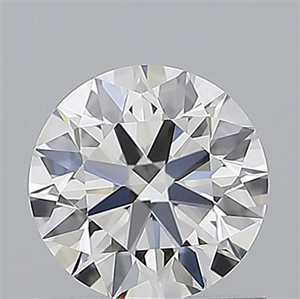 Picture of Natural Diamond 0.80 Carats, Round with Excellent Cut, I Color, VVS2 Clarity and Certified by GIA