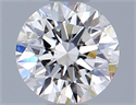 Diamante Natural 0.42 quilates, Redondo , Color F, claridad VS2 y certificado GIA