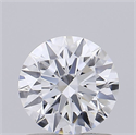 Lab Grown Diamond 1.04 Carats, Round with Ideal Cut, D Color, VVS1 Clarity and Certified by IGI