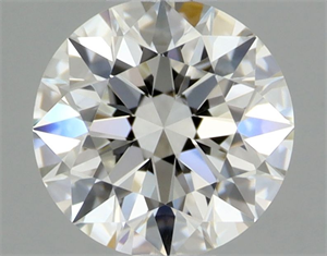 Foto Diamante Natural 0.43 quilates, Redondo , Color G, claridad IF y certificado GIA de