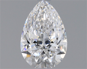 Foto Diamante Natural 0.50 quilates, De pera , Color E, claridad SI1 y certificado GIA de