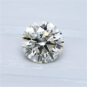 Foto Diamante Natural 0.60 quilates, Redondo , Color L, claridad VS1 y certificado GIA de
