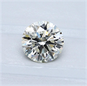 Natural Diamond 0.60 Carats, Round with Excellent Cut, L Color, VS1 Clarity and Certified by GIA