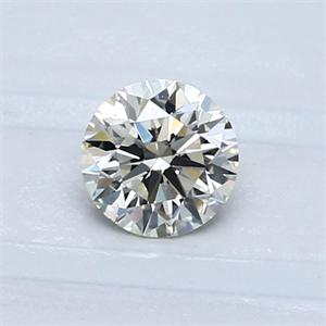 Picture of Natural Diamond 0.60 Carats, Round with Excellent Cut, L Color, VS1 Clarity and Certified by GIA