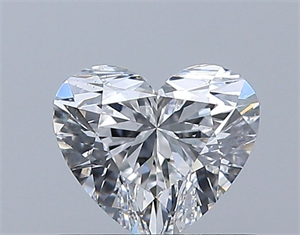 Picture of Natural Diamond 0.52 Carats, Heart with  Cut, E Color, SI1 Clarity and Certified by GIA