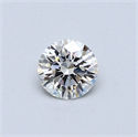Diamante Natural 0.56 quilates, Redondo , Color D, claridad SI1 y certificado GIA