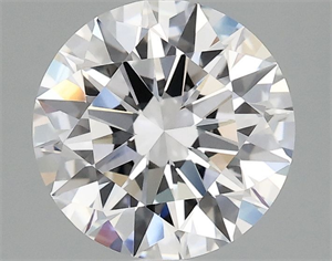Picture of Lab Grown Diamond 2.00 Carats, Round with Excellent Cut, D Color, VVS2 Clarity and Certified by IGI
