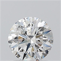 Natural Diamond 1.00 Carats, Round with Excellent Cut, E Color, I1 Clarity and Certified by GIA