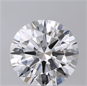 Lab Grown Diamond 6.02 Carats, Round with Ideal Cut, F Color, VVS2 Clarity and Certified by IGI