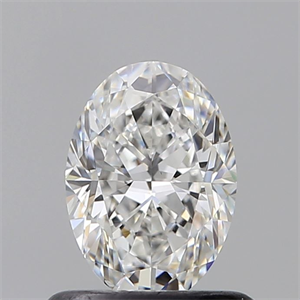 Picture of Natural Diamond 0.66 Carats, Oval with  Cut, E Color, VS2 Clarity and Certified by GIA