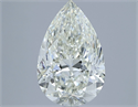 Diamante Natural 4.03 quilates, De pera , Color J, claridad VS2 y certificado IGI