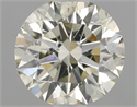 Natural Diamond 0.50 Carats, Round with Excellent Cut, M Color, SI1 Clarity and Certified by GIA