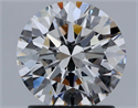 Diamante Natural 1.58 quilates, Redondo , Color F, claridad VS1 y certificado GIA