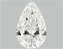 Natural Diamond 4.00 Carats, Pear with  Cut, F Color, VS2 Clarity and Certified by GIA
