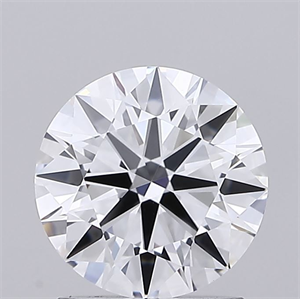 Picture of Lab Grown Diamond 1.39 Carats, Round with Ideal Cut, E Color, VVS2 Clarity and Certified by IGI