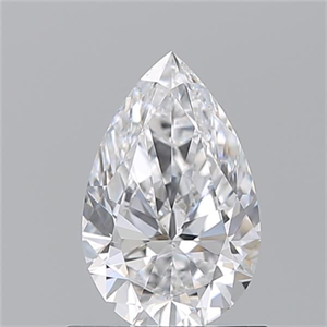 Foto Diamante Natural 0.81 quilates, De pera , Color D, claridad VS2 y certificado GIA de