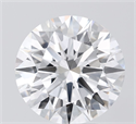 Lab Grown Diamond 5.06 Carats, Round with Ideal Cut, F Color, VVS1 Clarity and Certified by IGI
