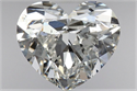 Natural Diamond 2.01 Carats, Heart with  Cut, F Color, SI1 Clarity and Certified by GIA