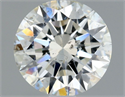 Natural Diamond 1.00 Carats, Round with Excellent Cut, J Color, SI2 Clarity and Certified by GIA