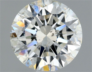 Picture of Natural Diamond 1.00 Carats, Round with Excellent Cut, J Color, SI2 Clarity and Certified by GIA