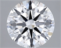 Lab Grown Diamond 2.51 Carats, Round with Ideal Cut, D Color, VVS2 Clarity and Certified by IGI